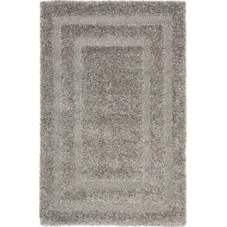 Safavieh 4 x 6 ft. Small Rectangle Grey and Grey Florida Shag Rug SG454-8080-4